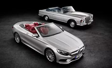 Предстоящий дебют флагмана Mercedes-Benz кабриолета S-class во Франкфурте